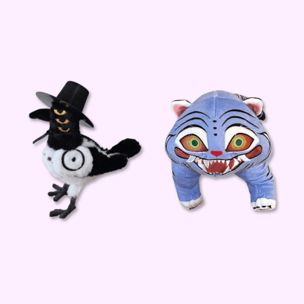 Kpop Demon Hunters Bird and Tiger Plush