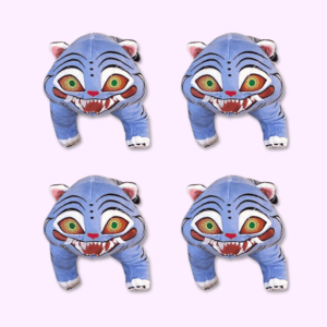 Kpop Demon Hunters Tiger Plush 4PCS